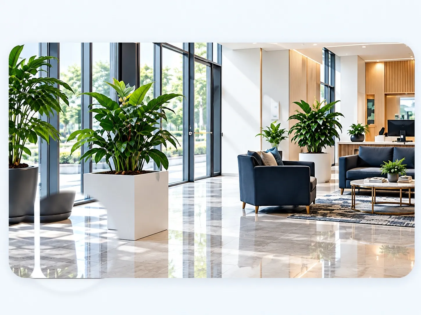 Retail showroom cleaning