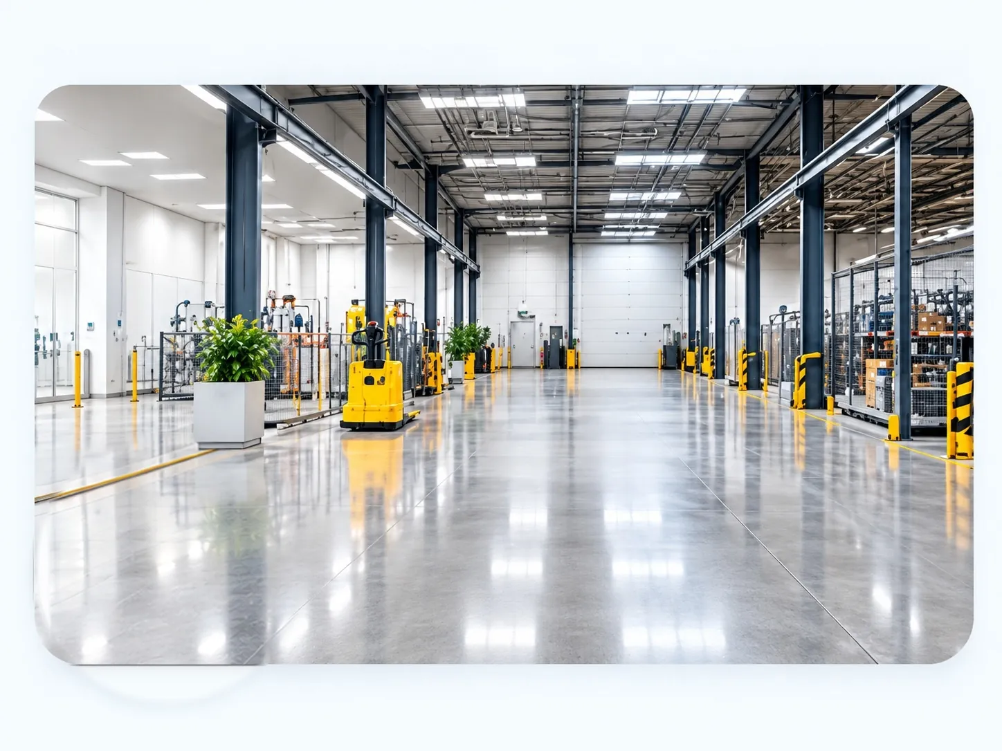 Warehouse and industrial cleaning